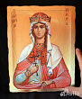 Деревянная икона "Святая Мученица Валерия"